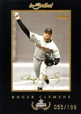 2004 Fleer InScribed - Gold #32 - Roger Clemens - Houston Astros