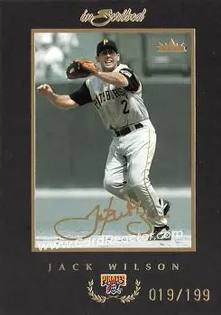 2004 Fleer InScribed - Gold #58 - Jack Wilson - Pittsburgh Pirates - Front 2004 Fleer InScribed - Gold #58 - Jack Wilson - Pittsburgh Pirates - Front