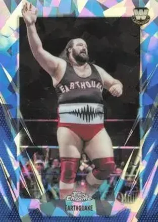 2026 Topps Chrome Sapphire Edition WWE #106 - Earthquake