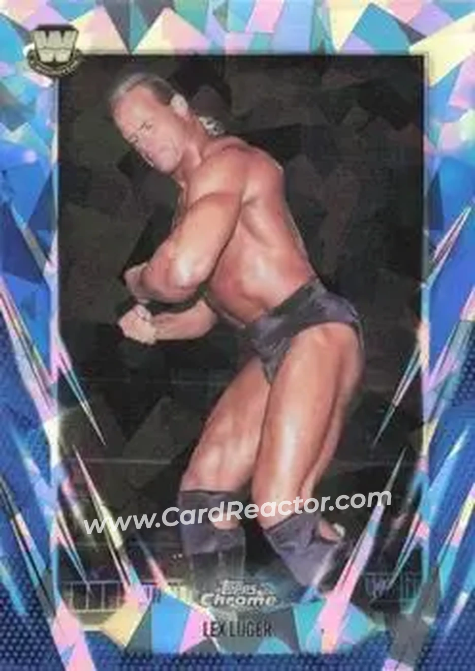 2026 Topps Chrome Sapphire Edition WWE #125 - Lex Luger - Front
