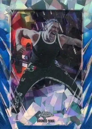 2026 Topps Chrome Sapphire Edition WWE #103 - Bronco Nima