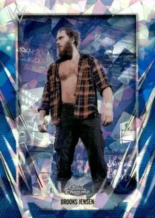 2026 Topps Chrome Sapphire Edition WWE #104 - Brooks Jensen
