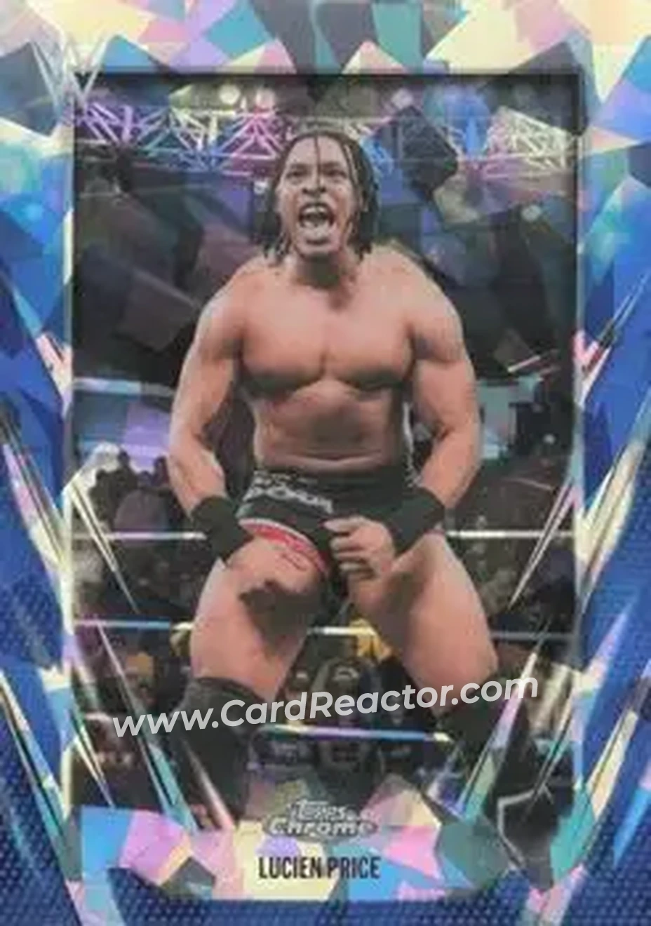 2026 Topps Chrome Sapphire Edition WWE #107 - Lucien Price - Front