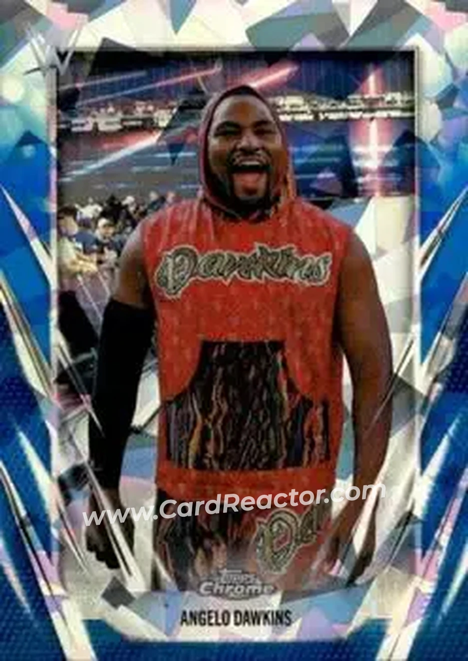 2026 Topps Chrome Sapphire Edition WWE #108 - Angelo Dawkins - Front