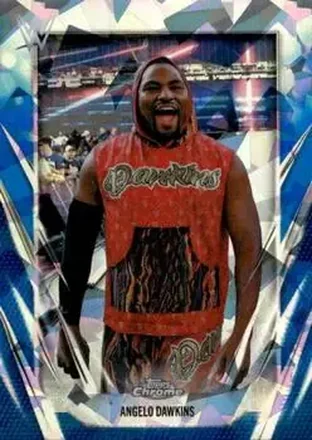 2026 Topps Chrome Sapphire Edition WWE #108 - Angelo Dawkins