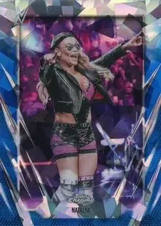 2026 Topps Chrome Sapphire Edition WWE #129 - Natalya