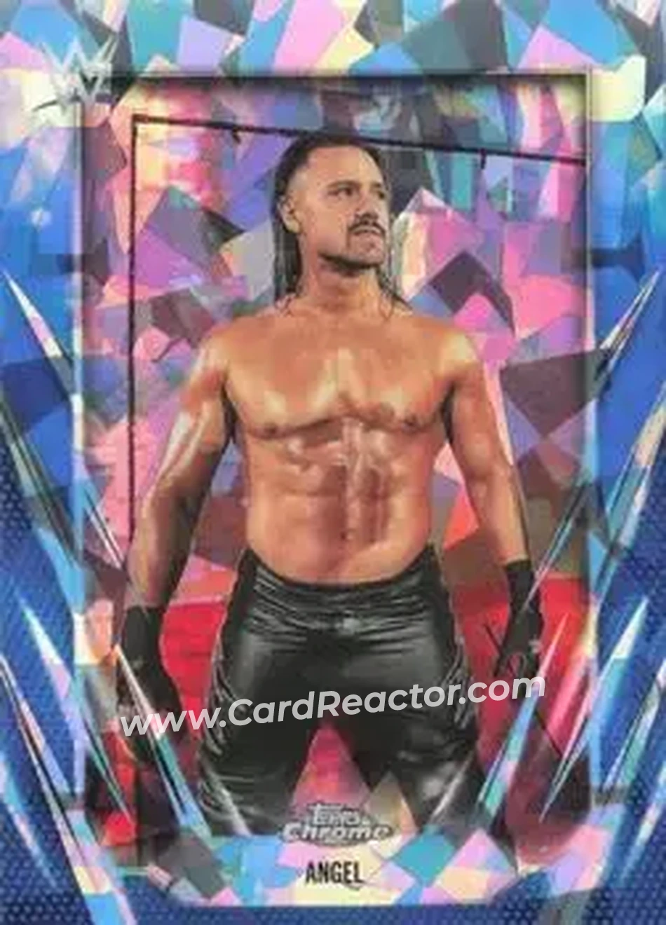 2026 Topps Chrome Sapphire Edition WWE #136 - Angel - Front