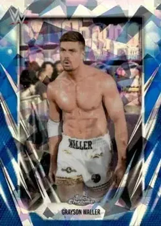 2026 Topps Chrome Sapphire Edition WWE #137 - Grayson Waller