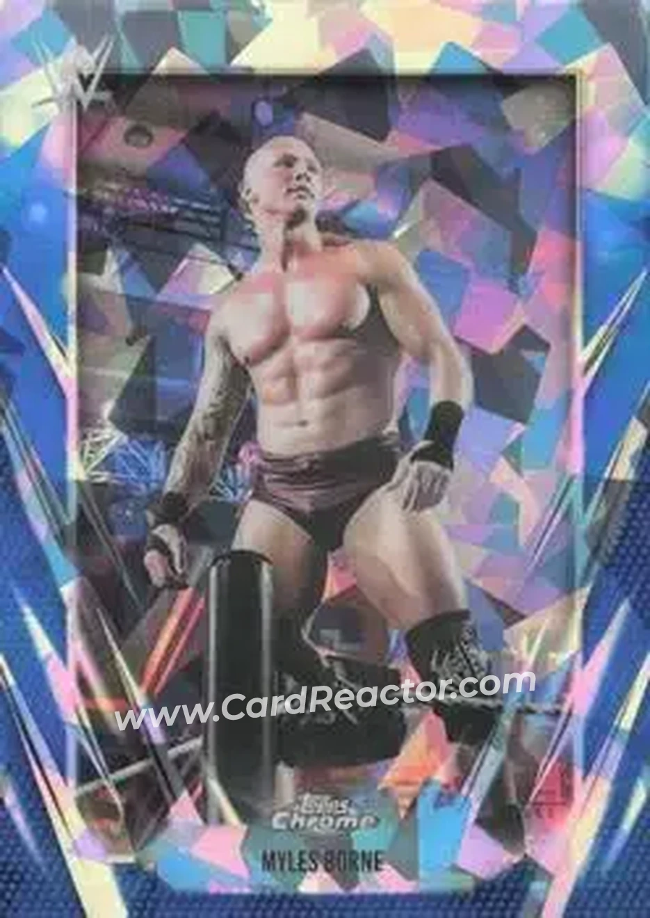 2026 Topps Chrome Sapphire Edition WWE #141 - Myles Borne - Front