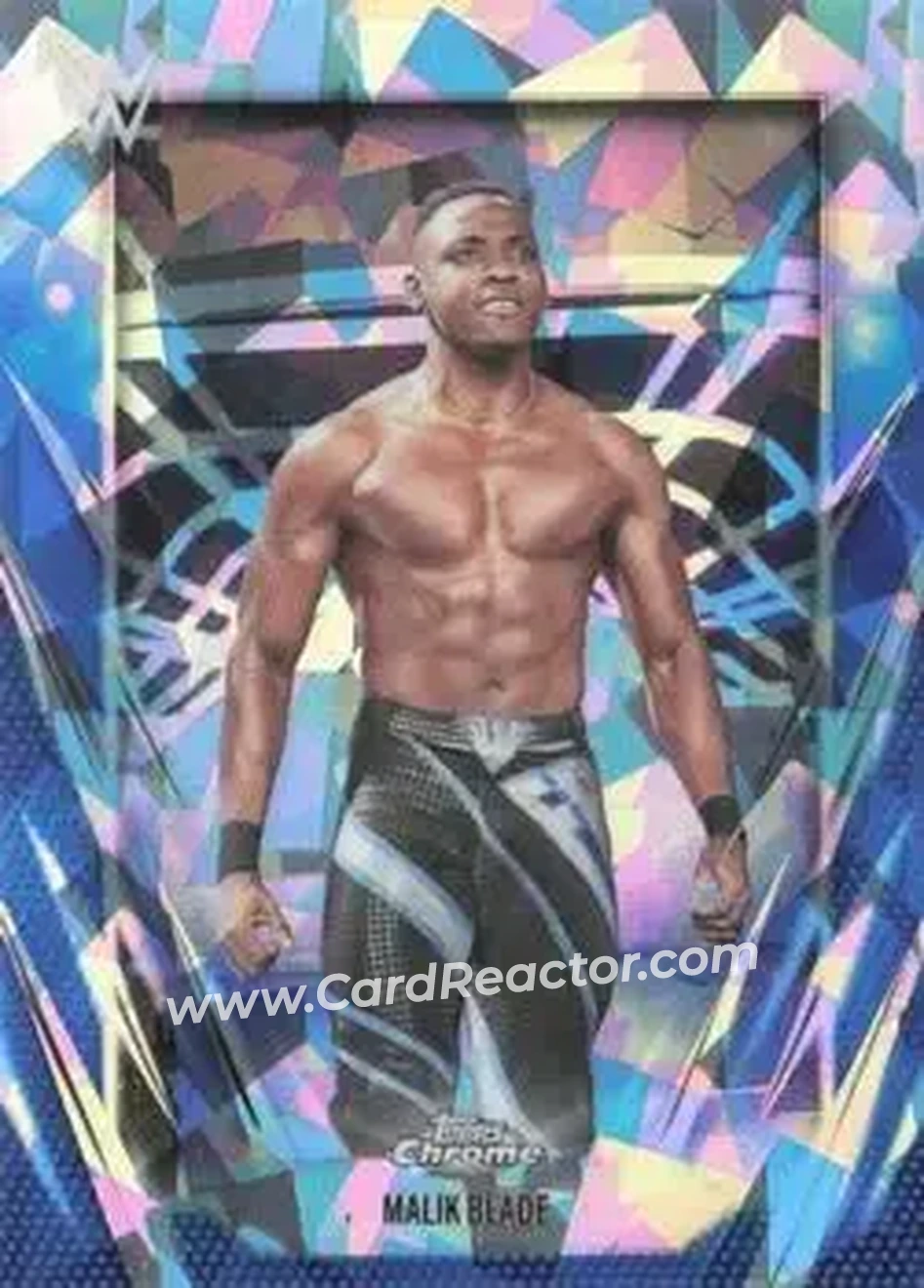 2026 Topps Chrome Sapphire Edition WWE #142 - Malik Blade - Front