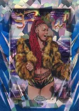 2026 Topps Chrome Sapphire Edition WWE #143 - B-Fab