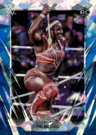 2026 Topps Chrome Sapphire Edition WWE #144 - Tyra Mae Steele