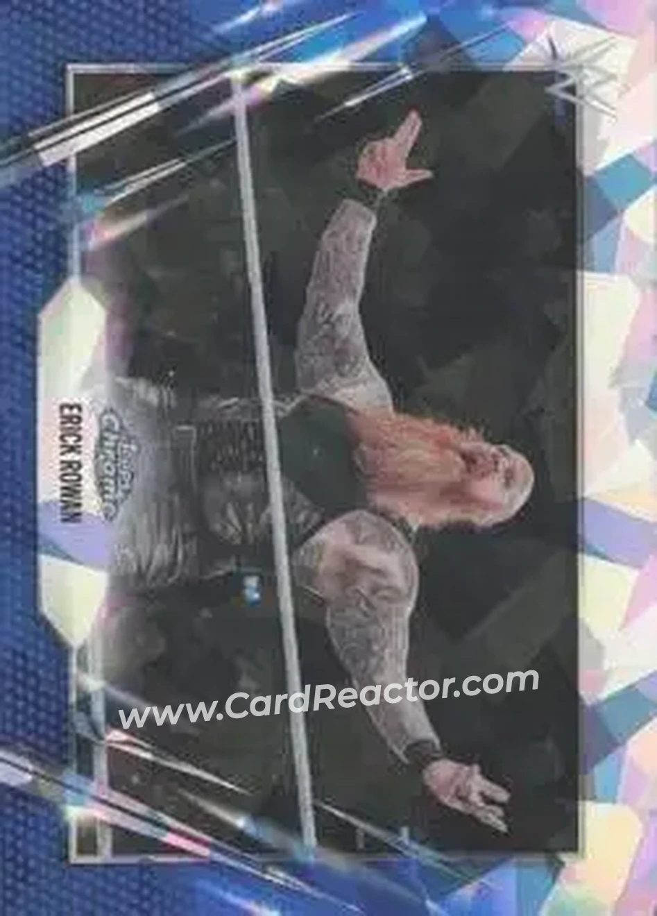 2026 Topps Chrome Sapphire Edition WWE #145 - Erick Rowan - Front 2026 Topps Chrome Sapphire Edition WWE #145 - Erick Rowan - Front