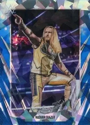 2026 Topps Chrome Sapphire Edition WWE #146 - Nathan Frazer