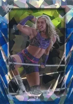 2026 Topps Chrome Sapphire Edition WWE #149 - Brinley Reece