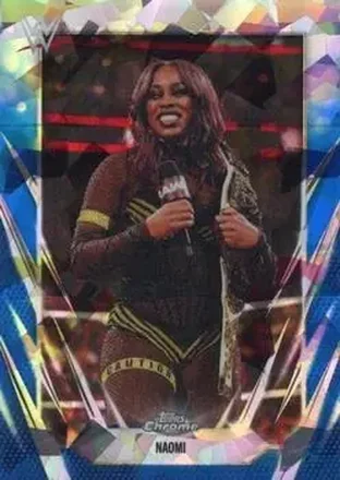 2026 Topps Chrome Sapphire Edition WWE #156 - Naomi