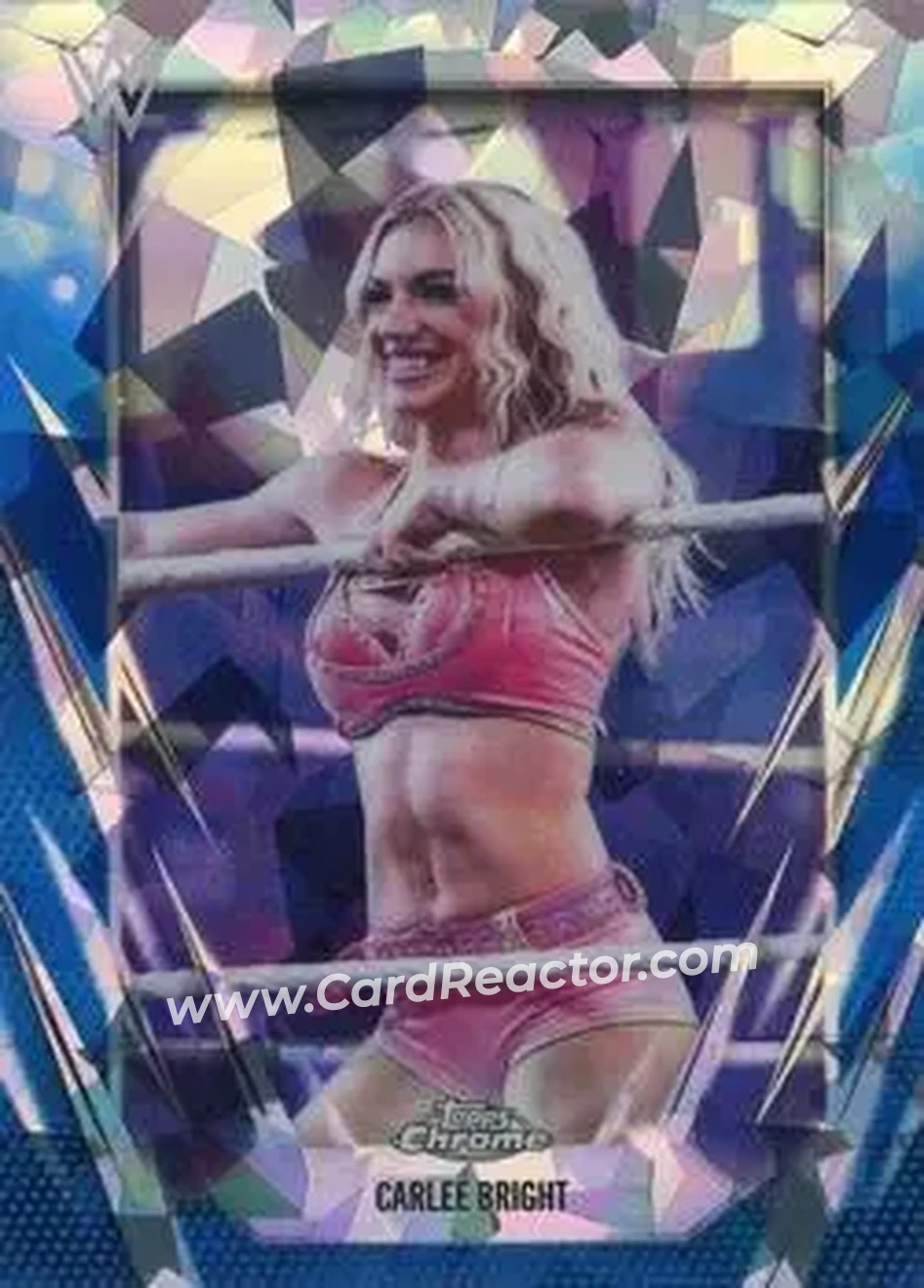 2026 Topps Chrome Sapphire Edition WWE #159 - Carlee Bright - Front