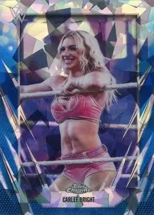 2026 Topps Chrome Sapphire Edition WWE #159 - Carlee Bright