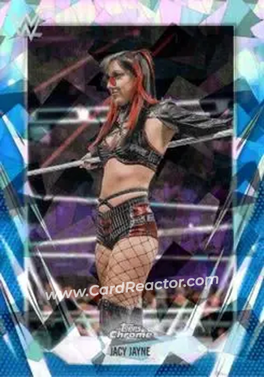 2026 Topps Chrome Sapphire Edition WWE #161 - Jacy Jayne - Front