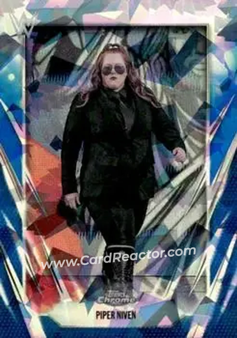 2026 Topps Chrome Sapphire Edition WWE #162 - Piper Niven - Front 2026 Topps Chrome Sapphire Edition WWE #162 - Piper Niven - Front