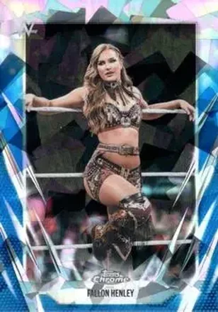 2026 Topps Chrome Sapphire Edition WWE #165 - Fallon Henley