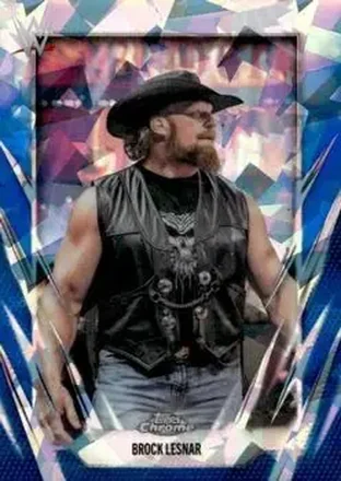 2026 Topps Chrome Sapphire Edition WWE #168 - Brock Lesnar