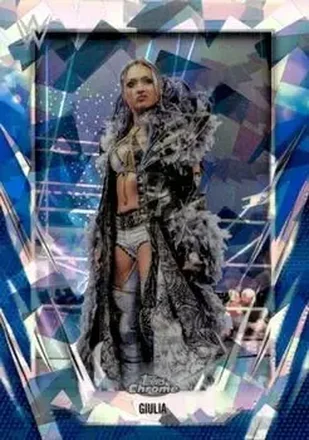 2026 Topps Chrome Sapphire Edition WWE #169 - Giulia