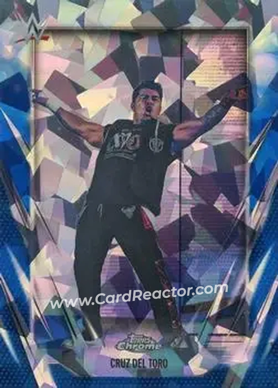 2026 Topps Chrome Sapphire Edition WWE #179 - Cruz Del Toro