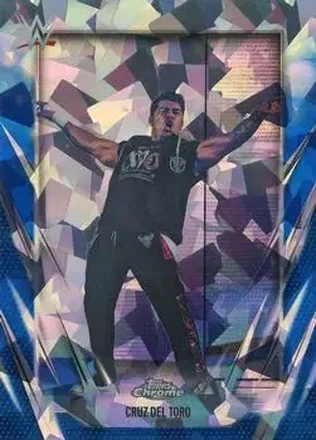 2026 Topps Chrome Sapphire Edition WWE #179 - Cruz Del Toro