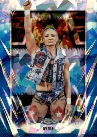 2026 Topps Chrome Sapphire Edition WWE #181 - Ivy Nile