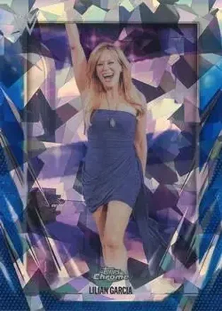 2026 Topps Chrome Sapphire Edition WWE #182 - Lilian Garcia