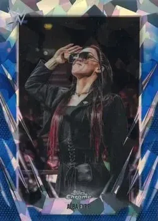 2026 Topps Chrome Sapphire Edition WWE #184 - Alba Fyre
