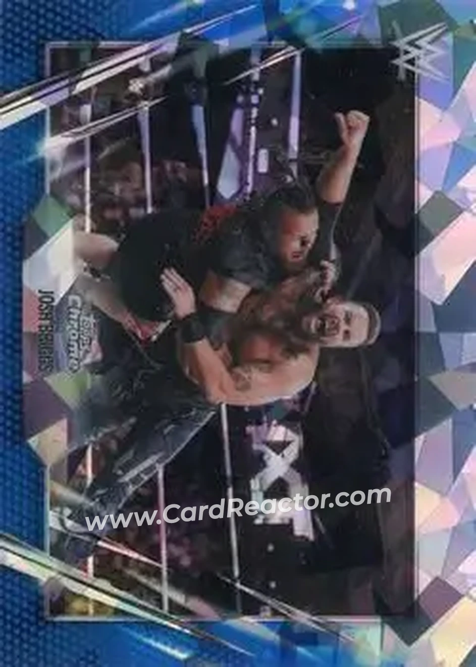 2026 Topps Chrome Sapphire Edition WWE #187 - Josh Briggs - Front