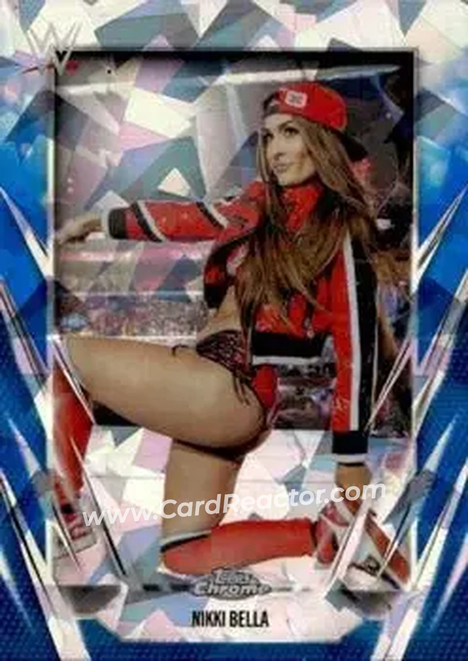 2026 Topps Chrome Sapphire Edition WWE #194 - Nikki Bella - Front