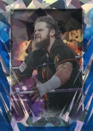 2026 Topps Chrome Sapphire Edition WWE #195 - Hank Walker