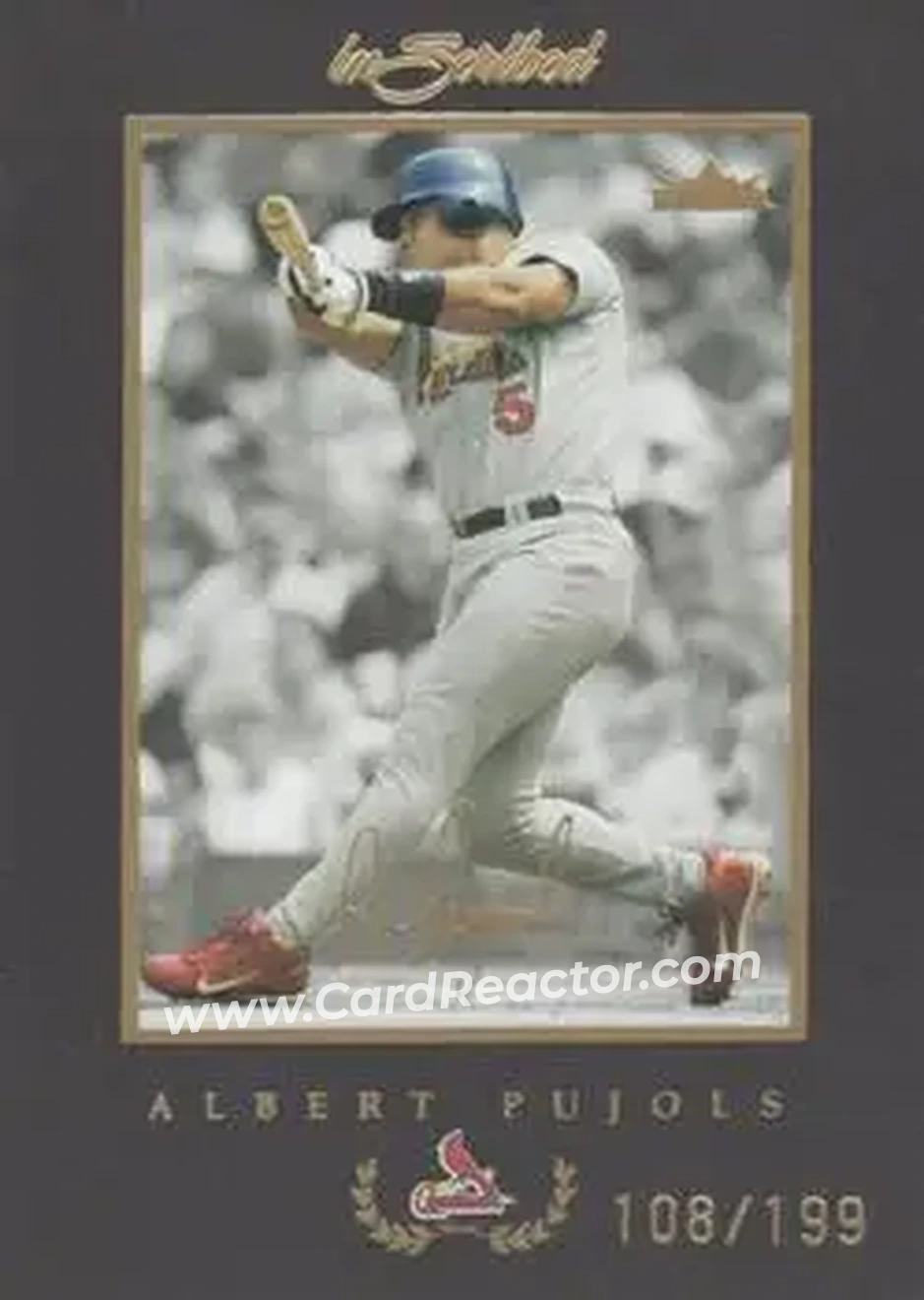 2004 Fleer InScribed - Gold #65 - Albert Pujols - St. Louis Cardinals - Front 2004 Fleer InScribed - Gold #65 - Albert Pujols - St. Louis Cardinals - Front