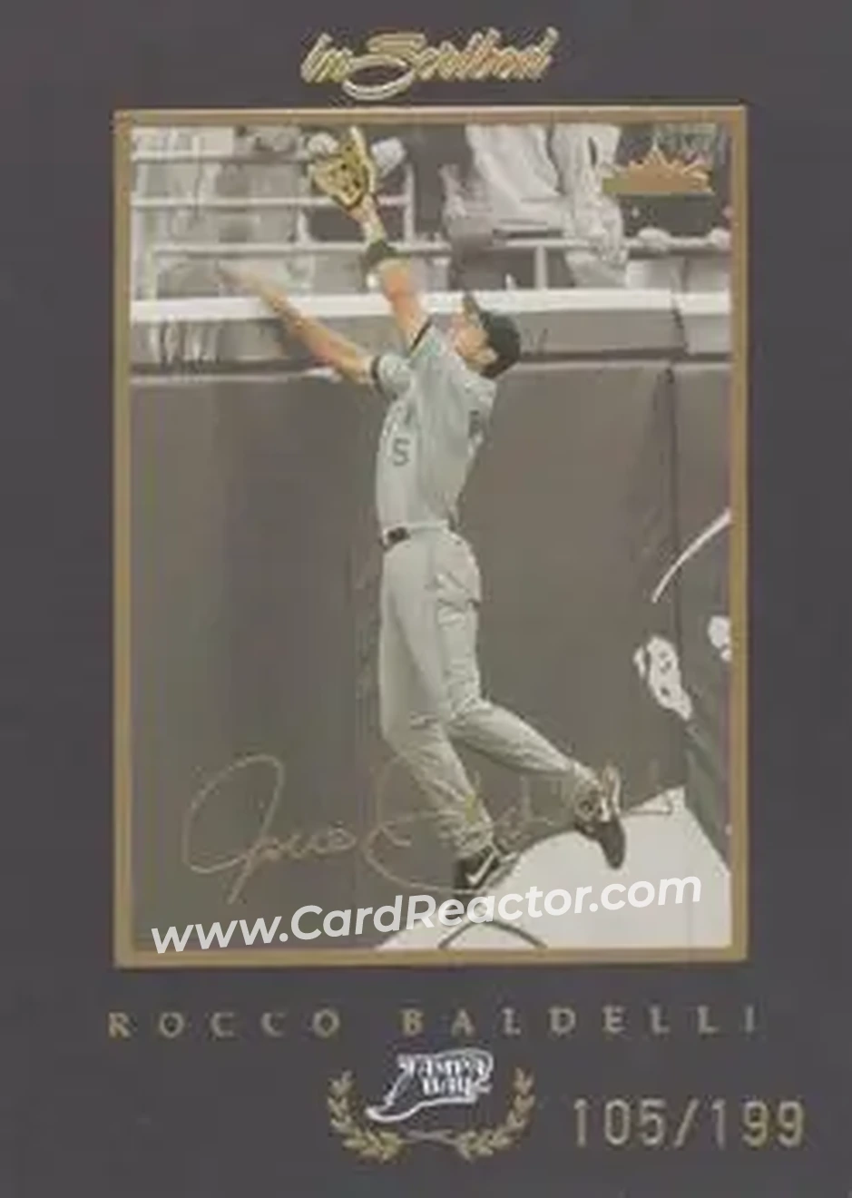2004 Fleer InScribed - Gold #69 - Rocco Baldelli - Tampa Bay Devil Rays - Front