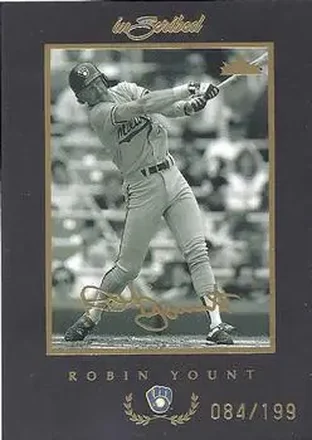 2004 Fleer InScribed - Gold #81 - Robin Yount - Milwaukee Brewers