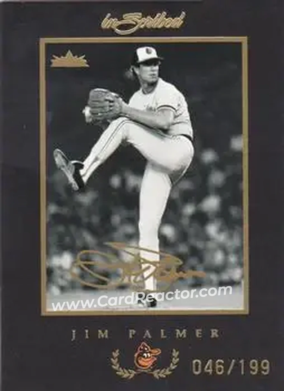 2004 Fleer InScribed - Gold #83 - Jim Palmer - Baltimore Orioles - Front