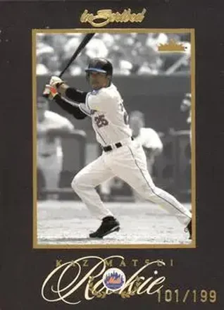 2004 Fleer InScribed - Gold #86 - Kazuo Matsui - New York Mets