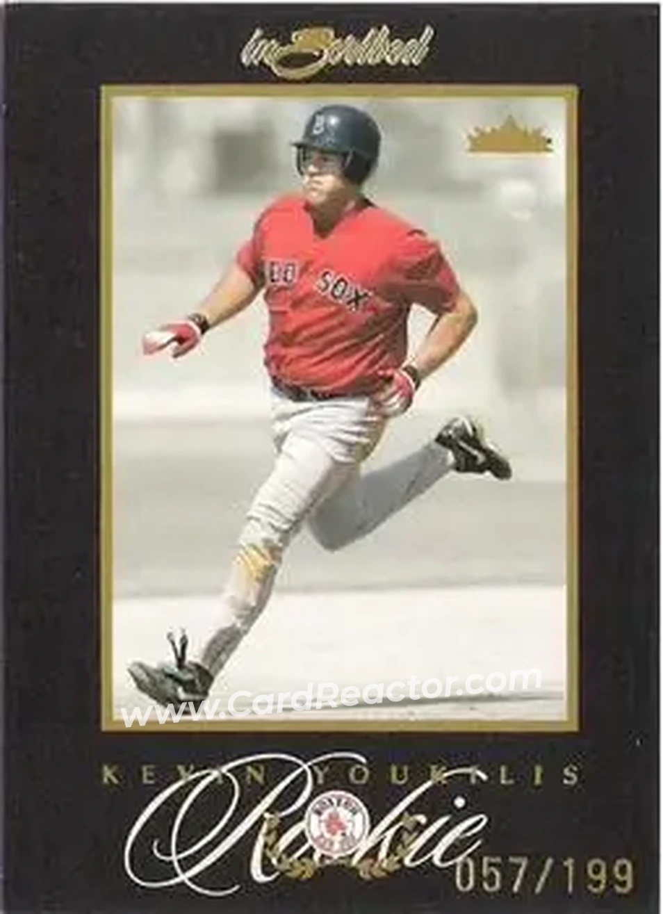 2004 Fleer InScribed - Gold #90 - Kevin Youkilis - Boston Red Sox - Front