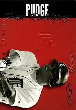 2004 Fleer InScribed - Names of the Game #5NG - Ivan Rodriguez - Detroit Tigers