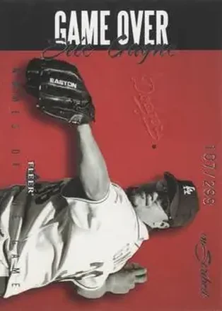 2004 Fleer InScribed - Names of the Game #11NG - Eric Gagne - Los Angeles Dodgers