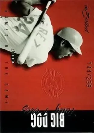 2004 Fleer InScribed - Names of the Game #18NG - Tony Pérez - Cincinnati Reds