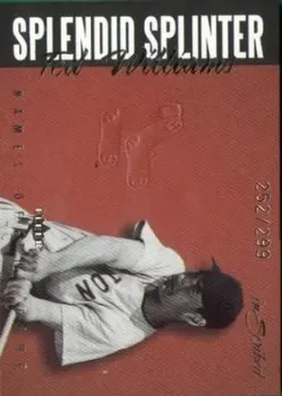 2004 Fleer InScribed - Names of the Game #24NG - Ted Williams - Boston Red Sox