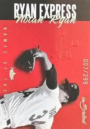 2004 Fleer InScribed - Names of the Game #30NG - Nolan Ryan - Texas Rangers