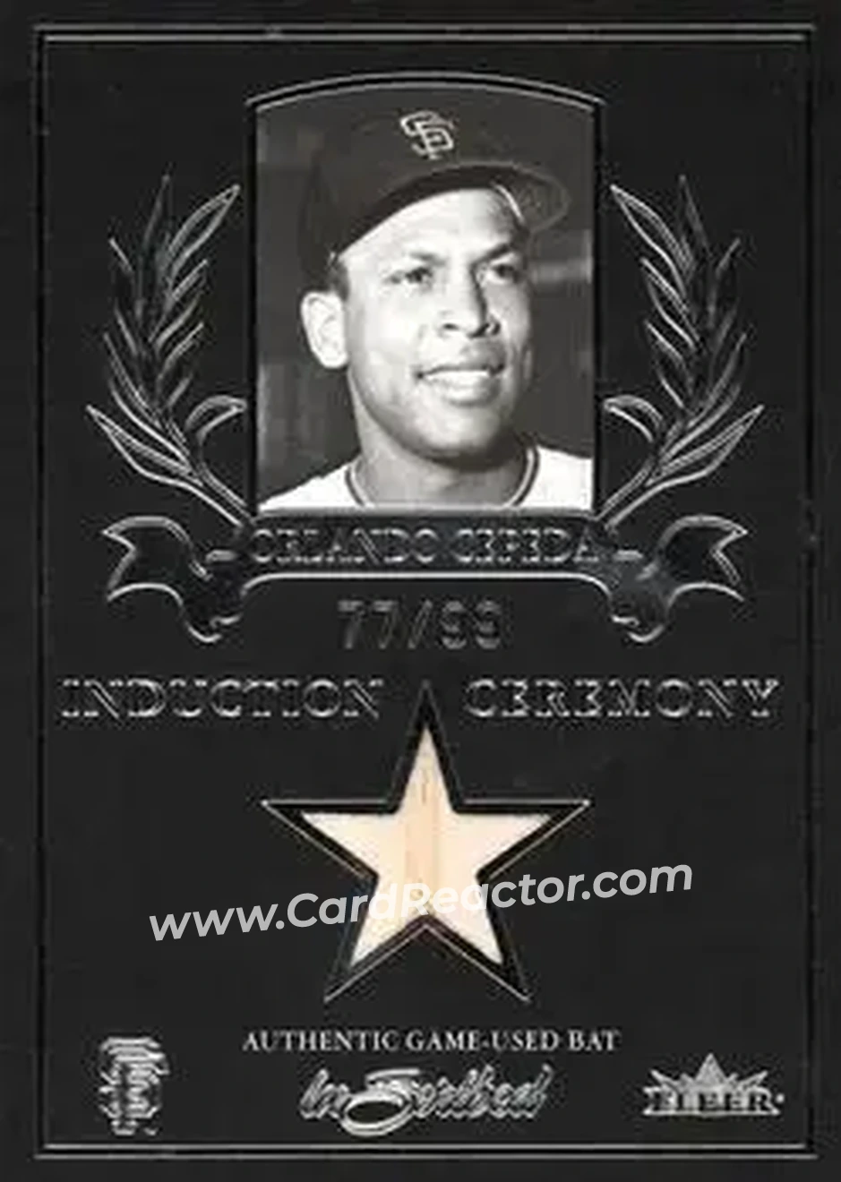 2004 Fleer InScribed - Induction Ceremony Material Silver #ICJ-OC - Orlando Cepeda - San Francisco Giants - Front