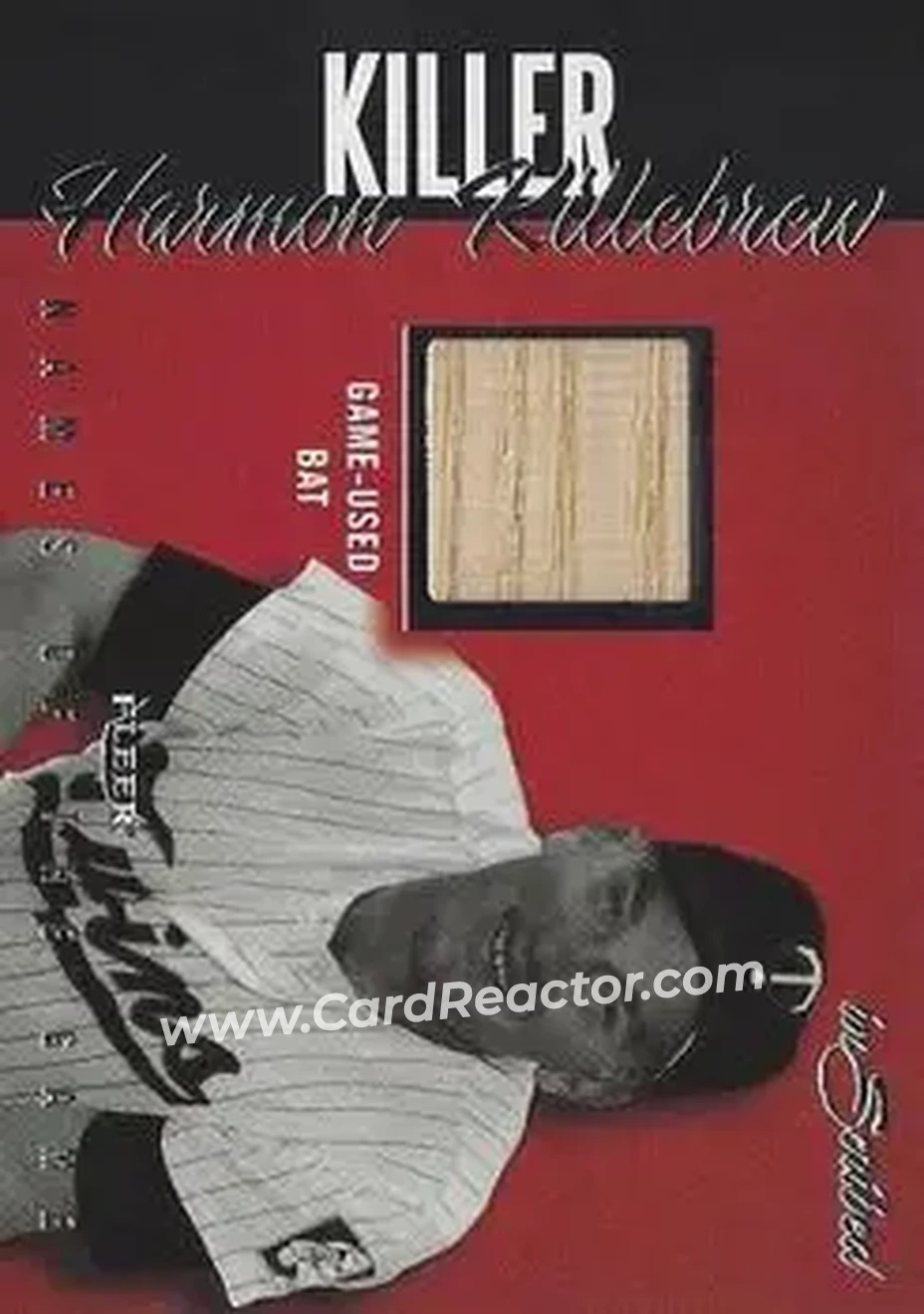 2004 Fleer InScribed - Names of the Game Material Silver #NGJ-HK - Harmon Killebrew - Minnesota Twins - Front 2004 Fleer InScribed - Names of the Game Material Silver #NGJ-HK - Harmon Killebrew - Minnesota Twins - Front