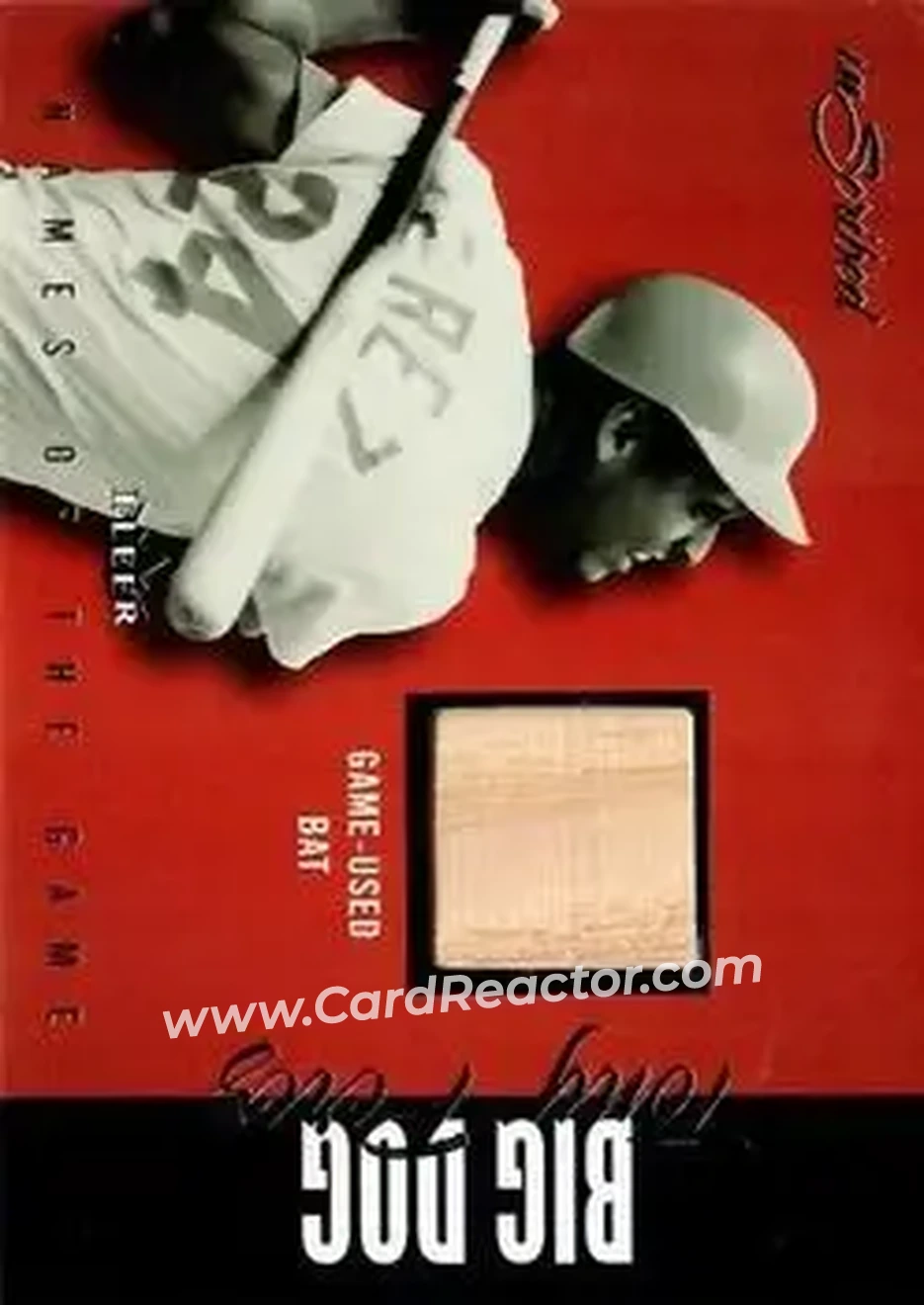 2004 Fleer InScribed - Names of the Game Material Silver #NGJ-TP - Tony Pérez - Cincinnati Reds - Front