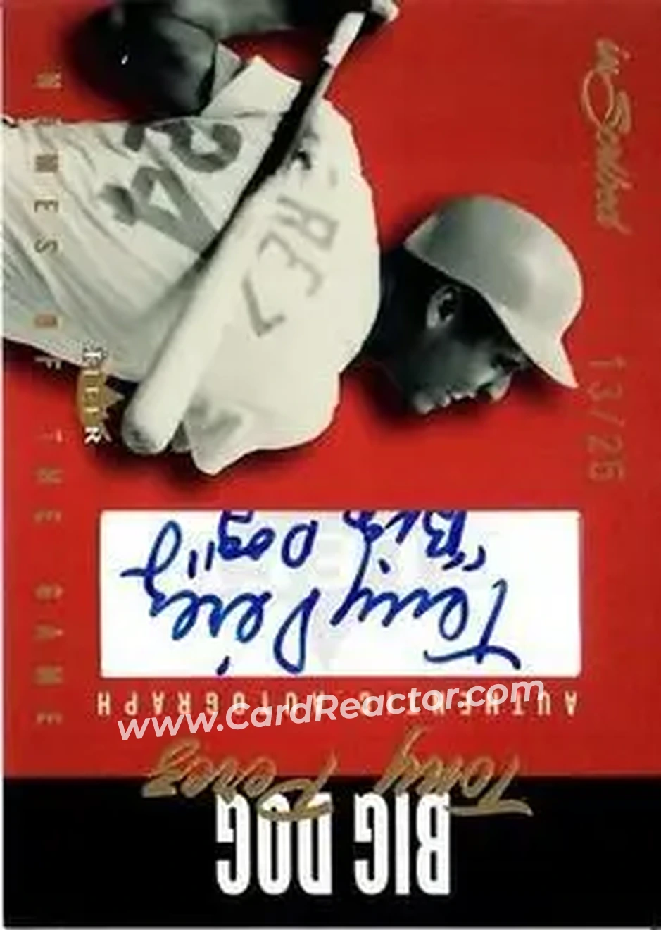 2004 Fleer InScribed - Names of the Game Autographs Gold #NGA-TP - Tony Pérez - Cincinnati Reds - Front